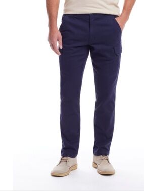 Weatherproof Vintage Men's Cargo Pants - Navy SIZE XL NWT